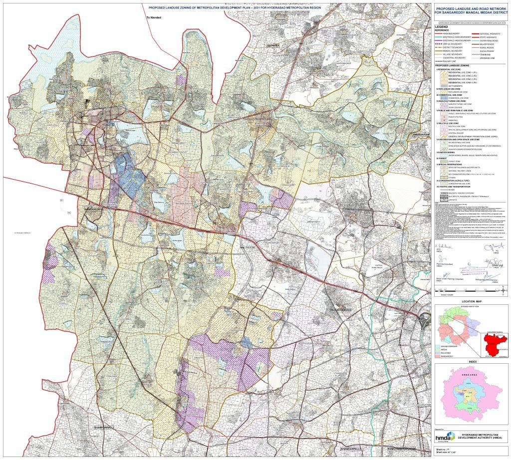 Sangareddy HMDA Master Plan 2031