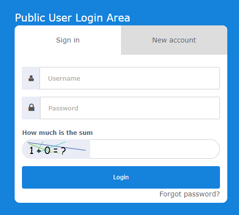 J&K land record portal login page
