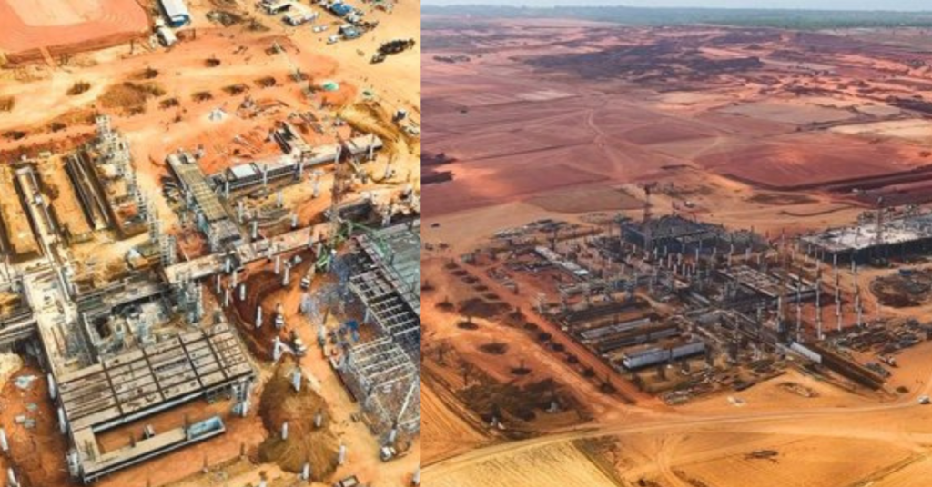 bhogapuram airport construction view