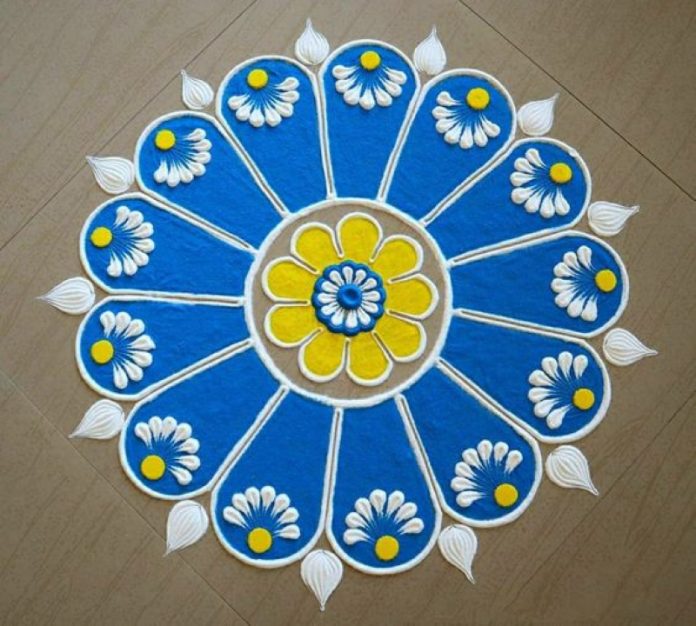 20 Beautiful , Colourful & Traditional Rangoli Designs 2024-25