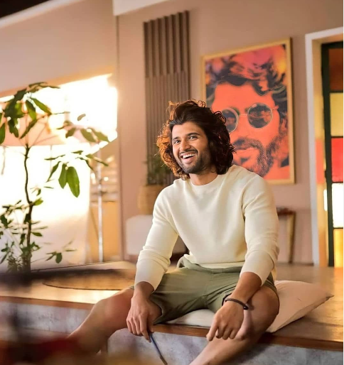 vijay devarakonda  living area