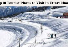 Tourist Places to Visit in Uttarakhand