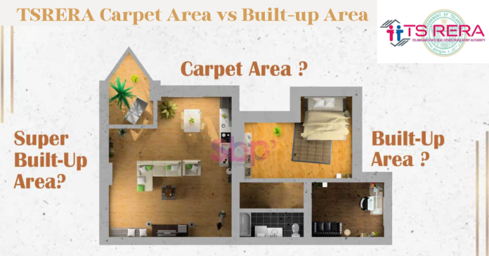 Carpet Area vs Built-up Area