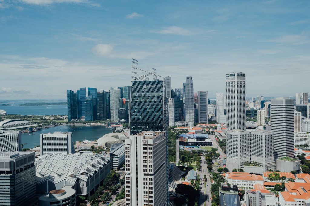 city Aerial view 