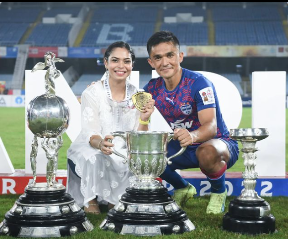 sunil chhetri medal