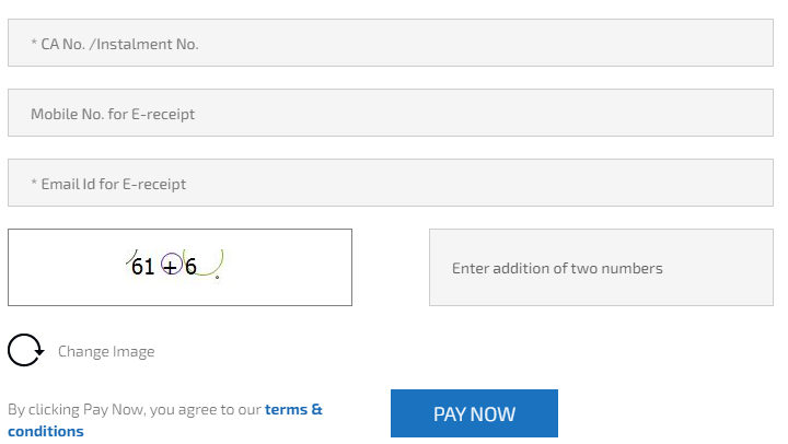 TPDDL bill payment page