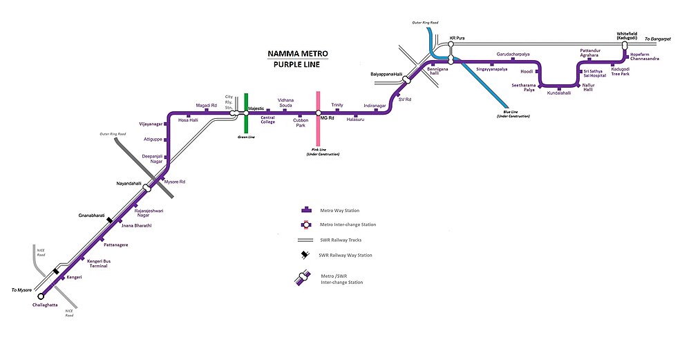 bangalore metro purple line