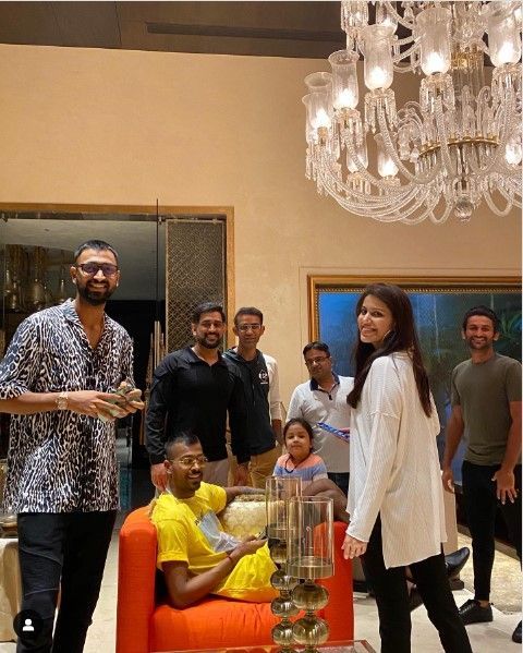 MS dhoni House inside