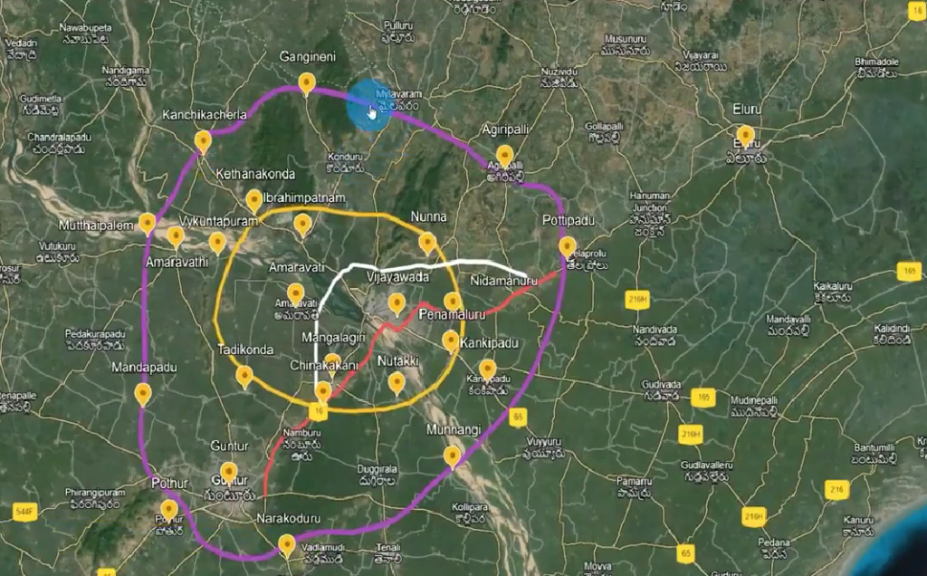 amaravati ORR route map
amaravati outer ring road
amaravati ORR
amaravati ORR villages list
amaravati ORR Phases
