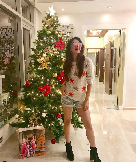 kiara advani home christamas
