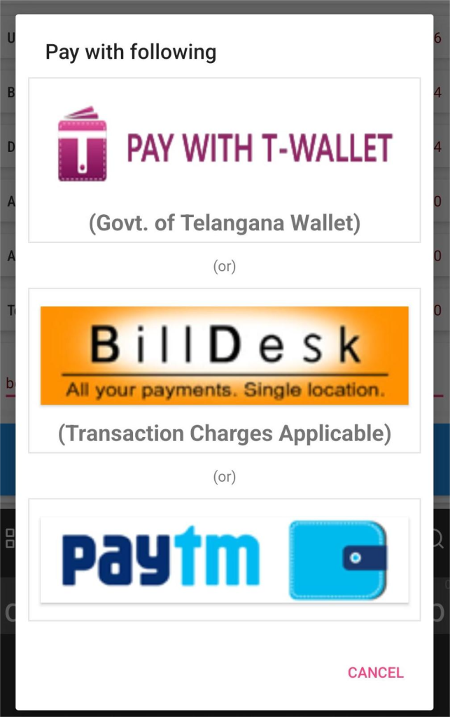 tgspdcl payment modes