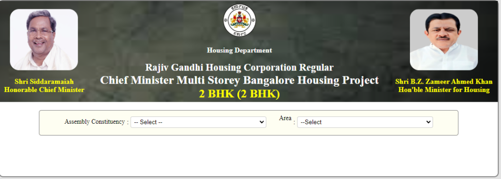 Karnataka one lakh Housing scheme  districts