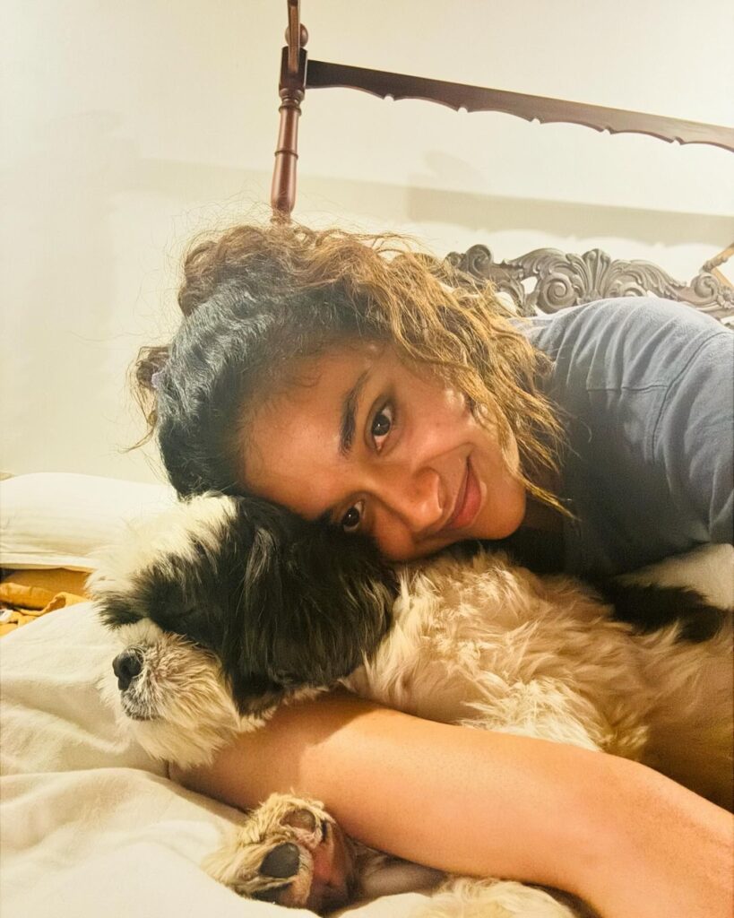 Keerthy Suresh Dog