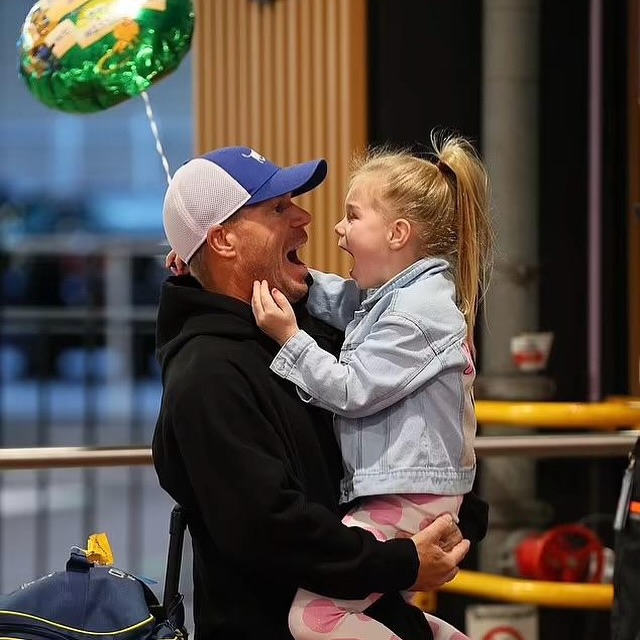 david warner daughter's birthday