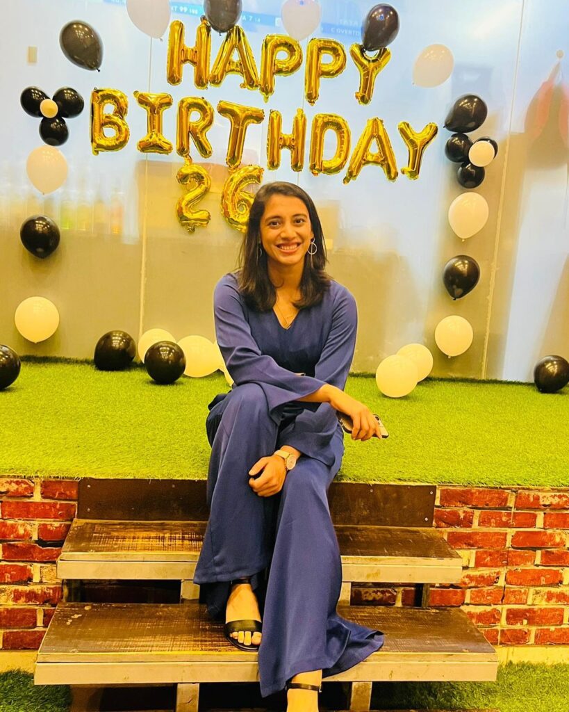 Smriti Mandhana birthday