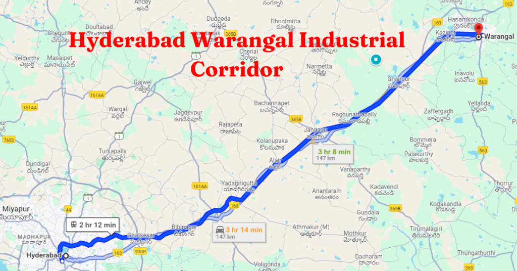 hyderabad warangal industrial corridor