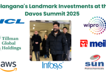 Telangana Investments Davos Summit 2025