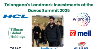 Telangana Investments Davos Summit 2025