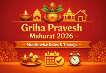Griha Pravesh Muhurat 2026 housewarming ceremony