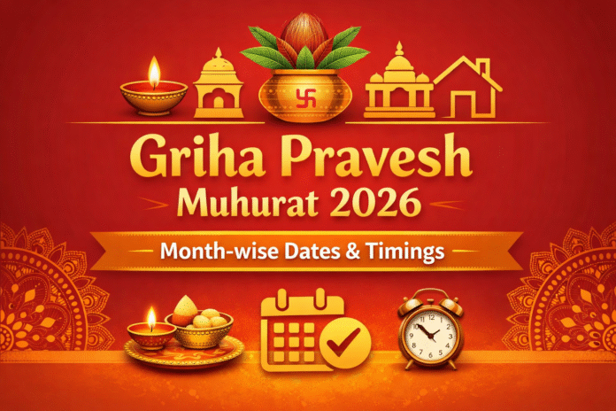 Griha Pravesh Muhurat 2026 housewarming ceremony