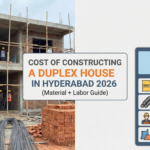 Construction cost in Hyderabad 2026