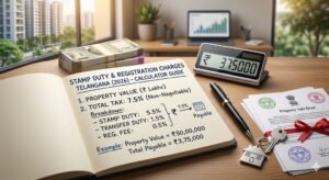 Stamp duty and registration charges Telangana