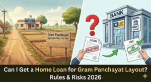 Home loan for Gram Panchayat layout