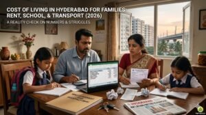 Cost of living in Hyderabad for family