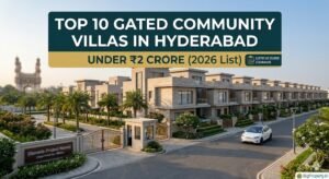 Gated community villas in Hyderabad under 2 crore