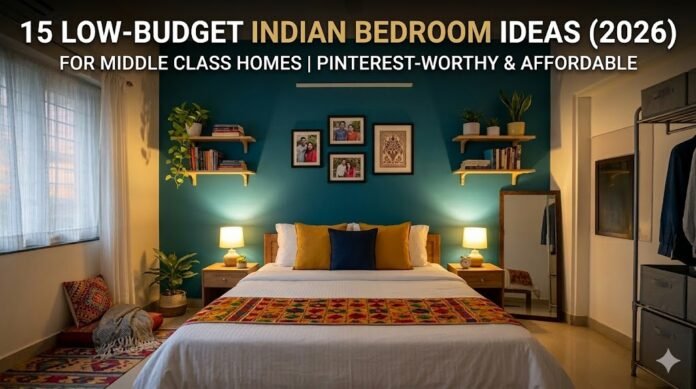 low budget middle class indian bedroom design