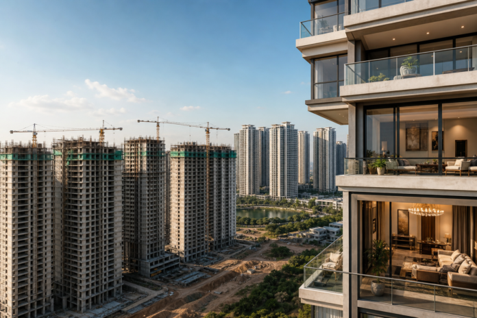 Hyderabad's Housing Paradox 2026: Highest Unsold Inventory Yet, Yet Prices Keep Rising hyderabad unsold inventory high prices 2026