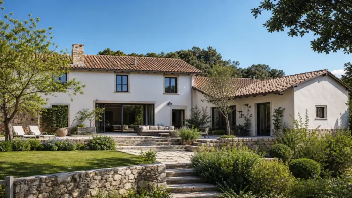 normal village house design