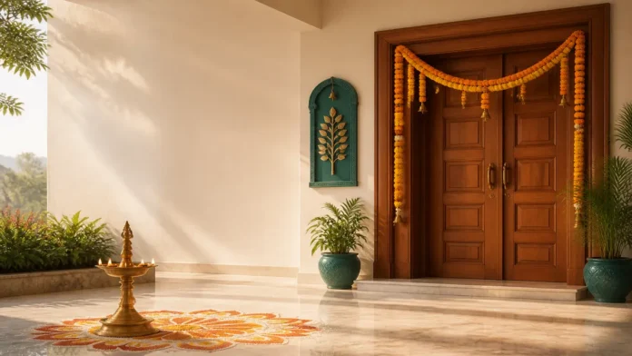 South Facing House Placement as per Vastu