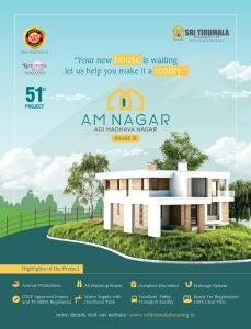 Residential plot for sale Madhava Nagar, Hyderabad