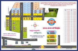 Residential Plots For Sale at Khammam, Warangal X Road