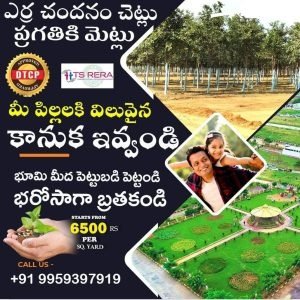 Residential Land / Plots for Sale in Yadagirigutta, Hyderabad