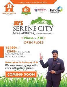 Villa Plots For sale in Ibrahimpatnam.