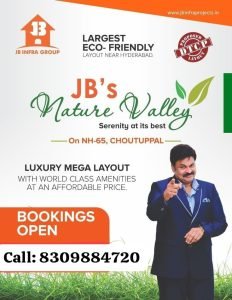 JB Infra: Residential Plots for Sale in Choutuppal, Hyderabad