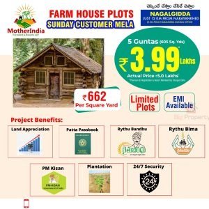 Farm plots for sale near Nagalgidda
