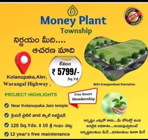 Farm plots for sale near kolanupaka, Hyderabad