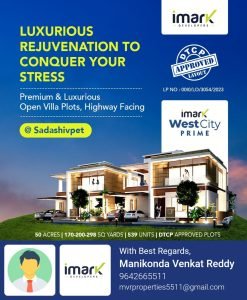 Residential Plots For Sale in Sadashivpet, Sangareddy.