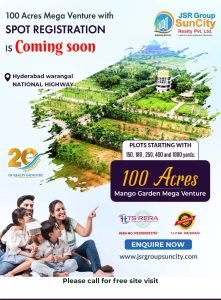 Villa plots for sale in Vangapalli, yadagirigutta.