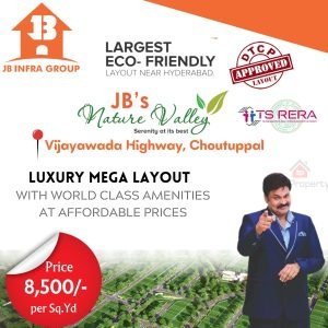 Prime Open Plots For Sale in choutuppal, Yadadri Bhuvanagiri.