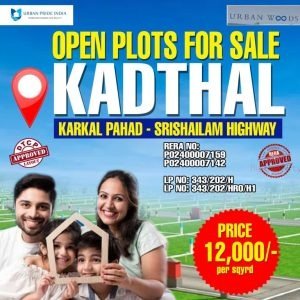 Premium Open Plots For Sale in Kadthal, Rangareddy.