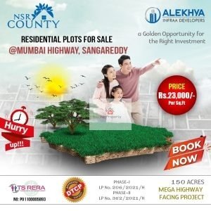 Premium Residential Plots For Sale in Peddapur, Sangareddy.
