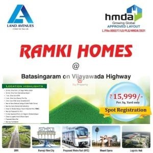 HMDA Approved Plots For Sale in Batasingaram, Rangareddy.