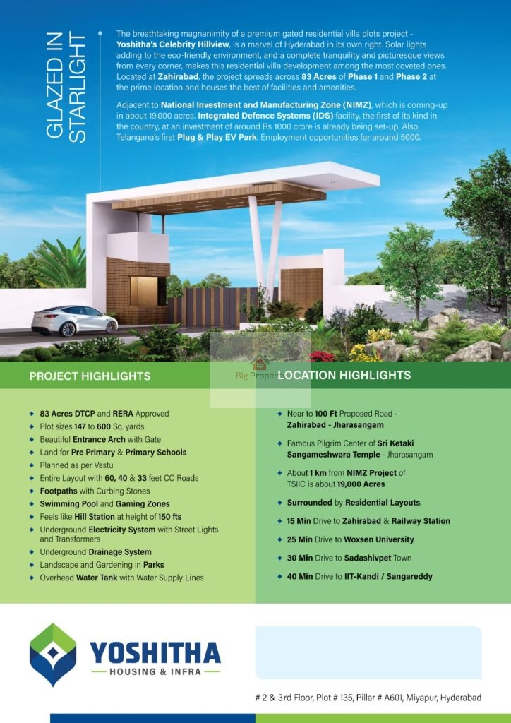 plots for sale in zaheerabad