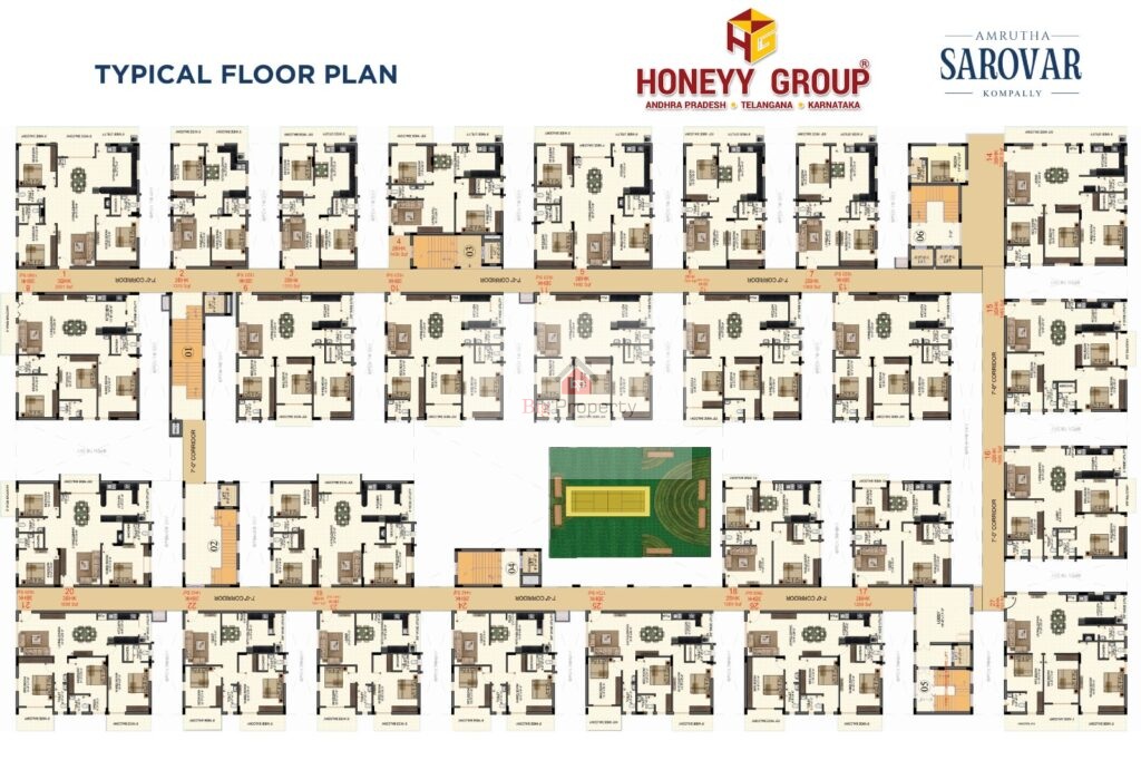 3bhk flats for sale in kompally