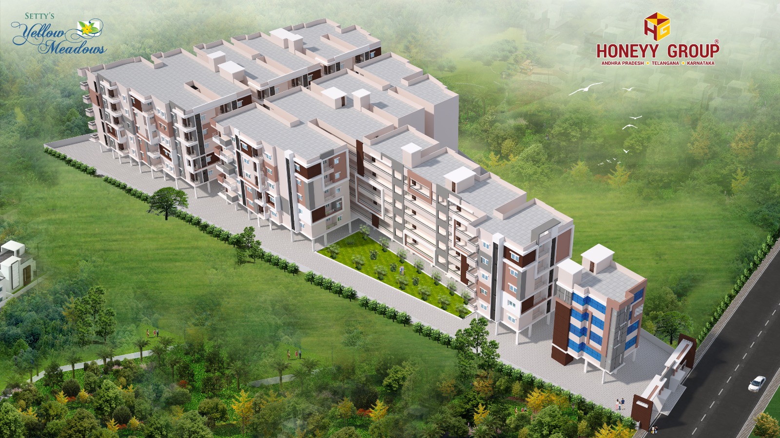 Luxury Apartment Flats For Sale in Gandimaisamma, Medchal-Malkajgiri.