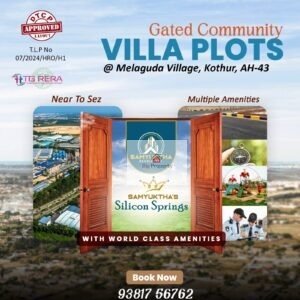 Premium Villa Plots For Sale in Kothur, Rangareddy.